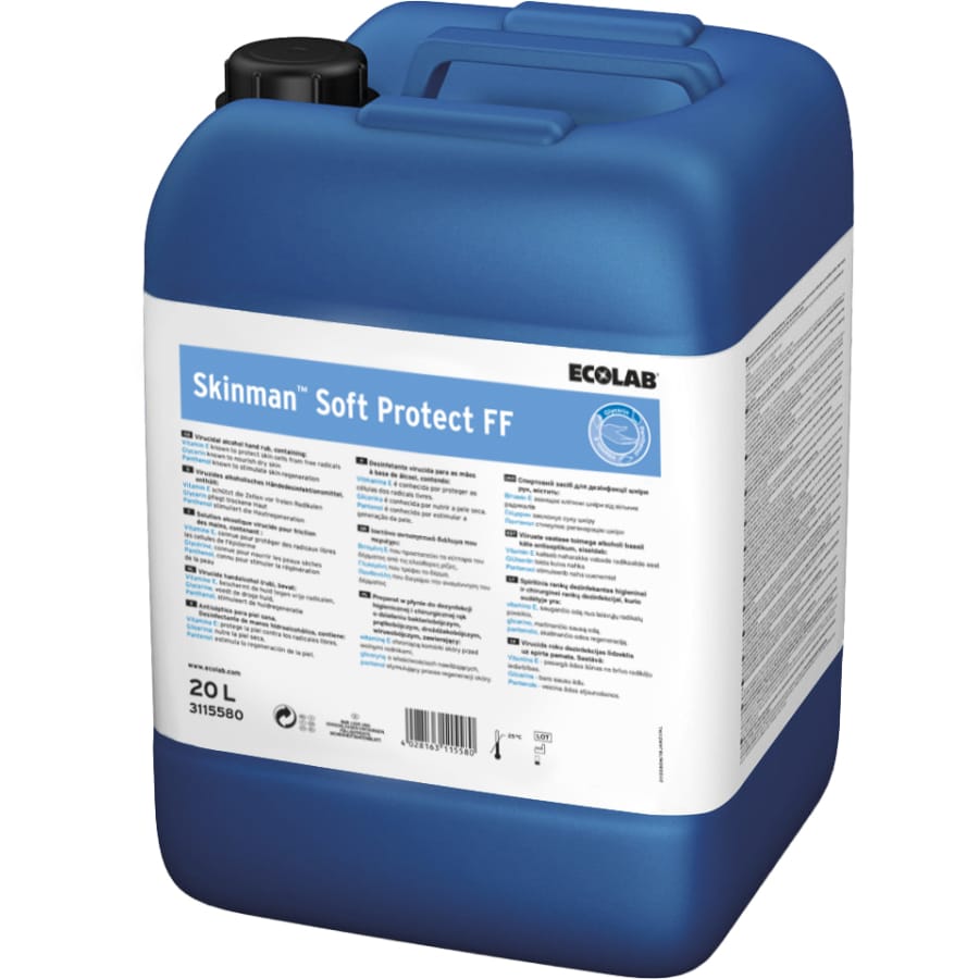 ECOLAB Skinman® Soft Protect FF Händedesinfektionsmittel 20 Liter Kanister