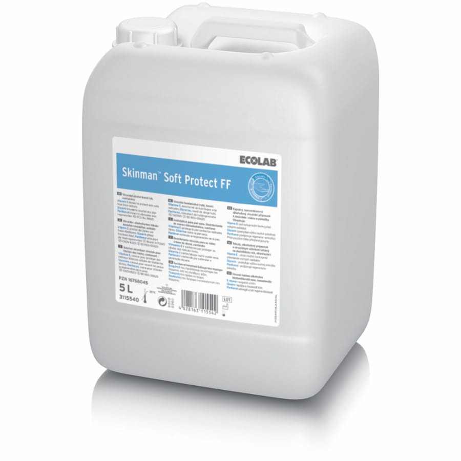 ECOLAB Skinman® Soft Protect FF Händedesinfektionsmittel 5 Liter Kanister