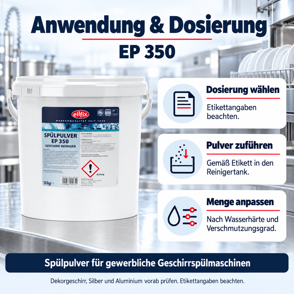 EILFIX EP 350 Spülpulver