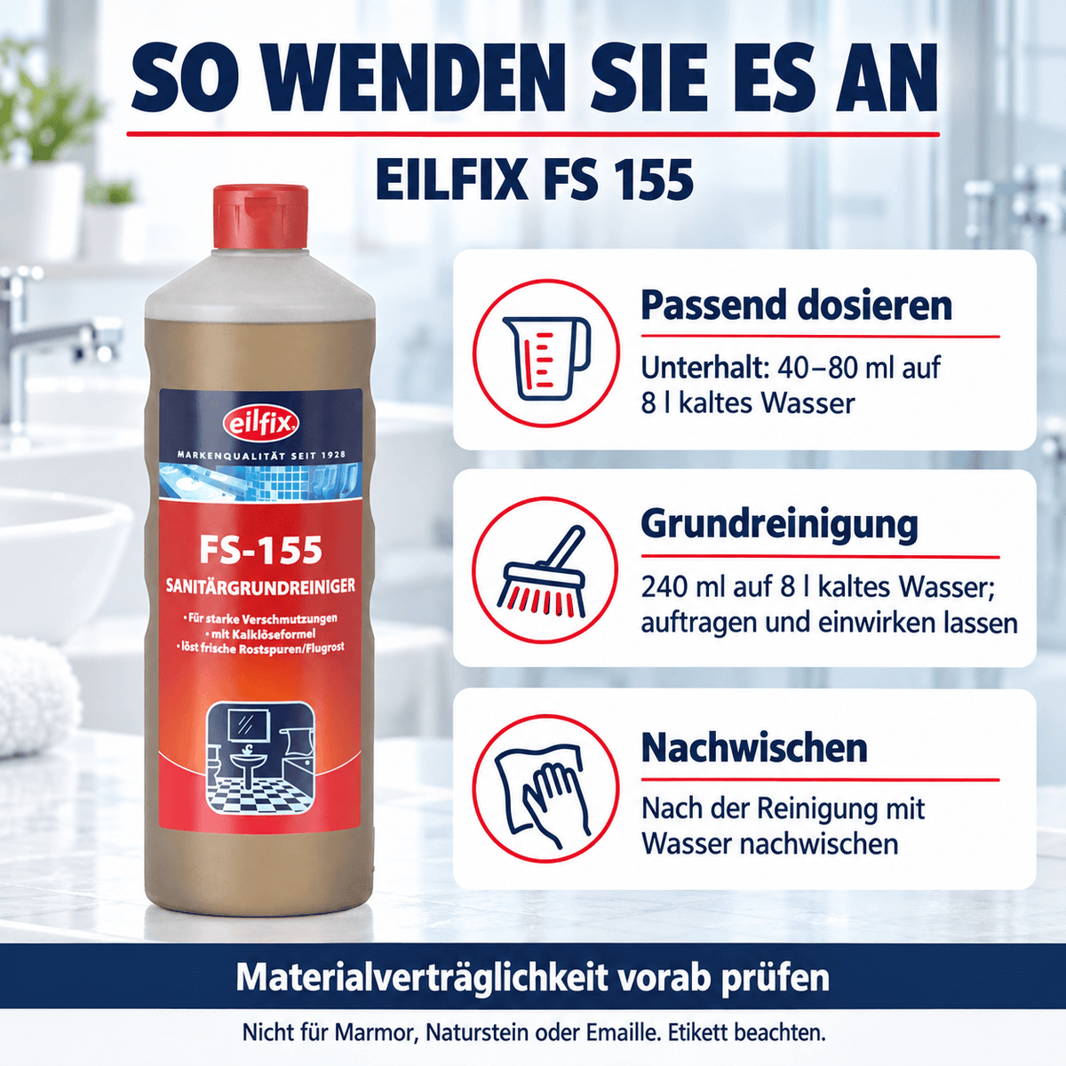 EILFIX FS 155 Sanitär-Grundreiniger
