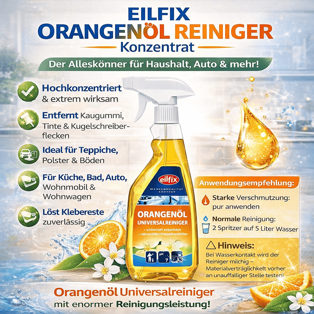 EILFIX ORANGENÖL REINIGER Konzentrat