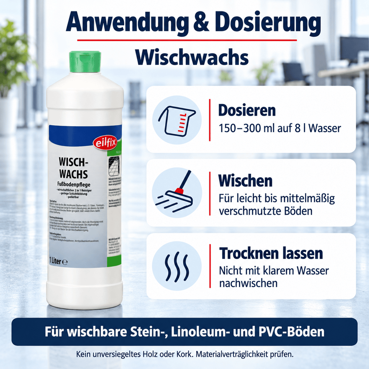 EILFIX WISCHWACHS Fußbodenpflege