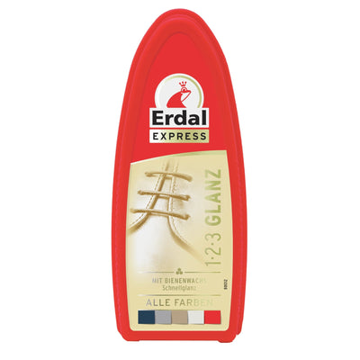 Erdal 1-2-3 Glanz-Schwamm mit Bienenwachs 1 Stück