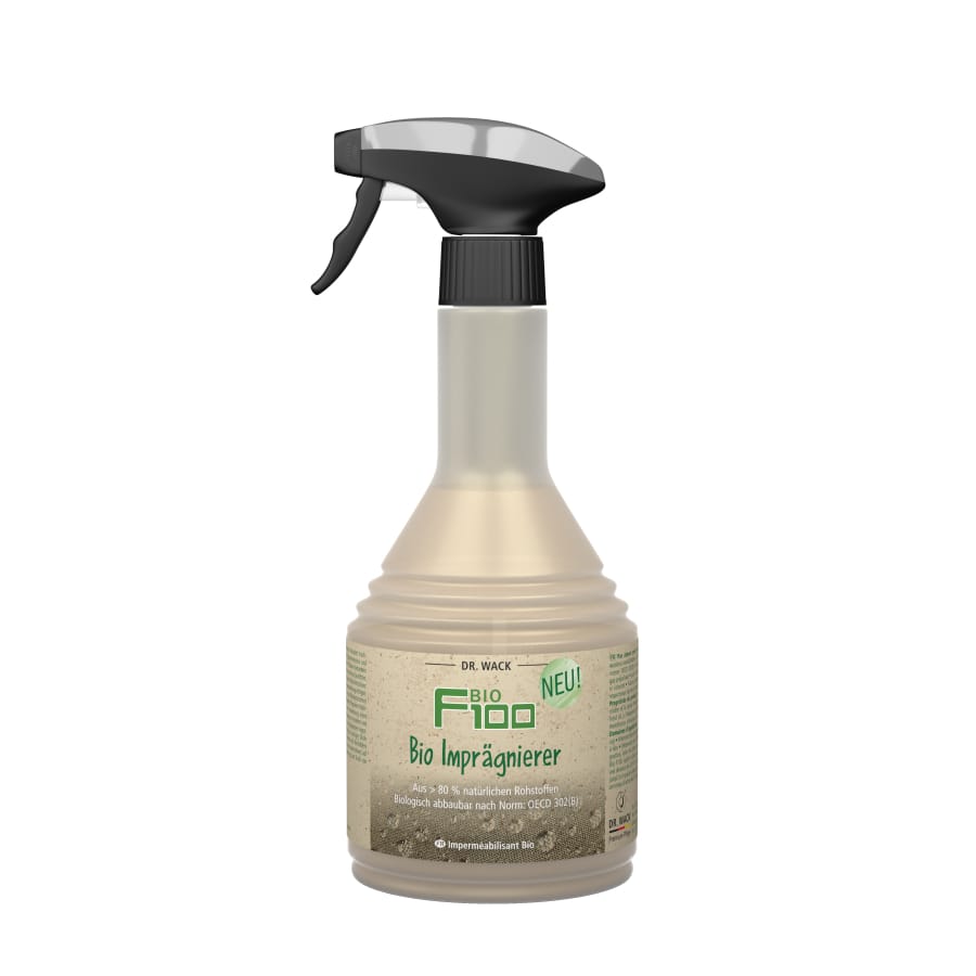 F100 Bio Imprägnierer, fluorfrei 500 ml Flasche