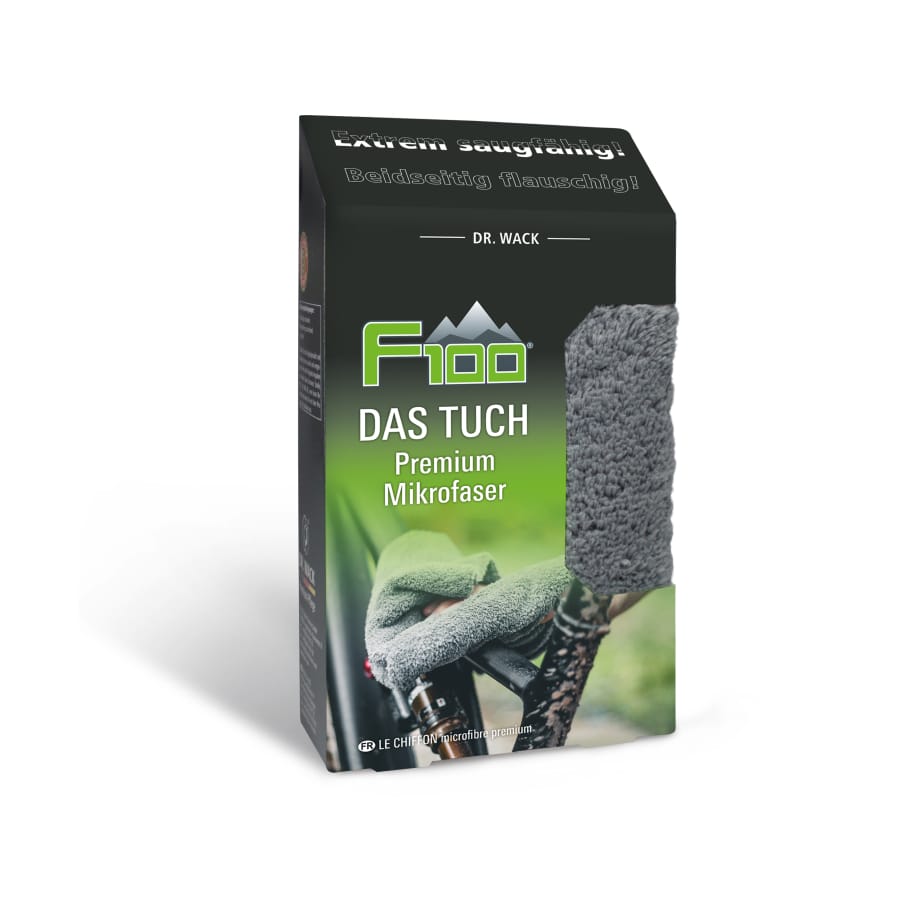 F100 DAS TUCH, Premium Mikrofaser, streifenfrei