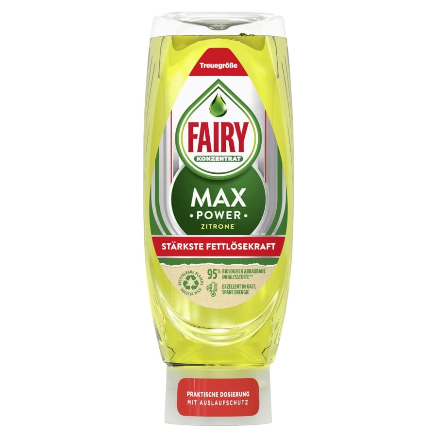 Fairy Handspülmittel Max Power Konzentrat Zitrone