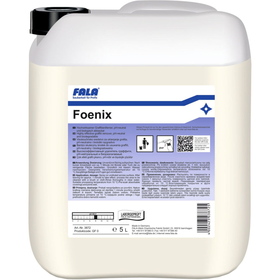 FALA Foenix Graffitientferner 5 Liter Kanister