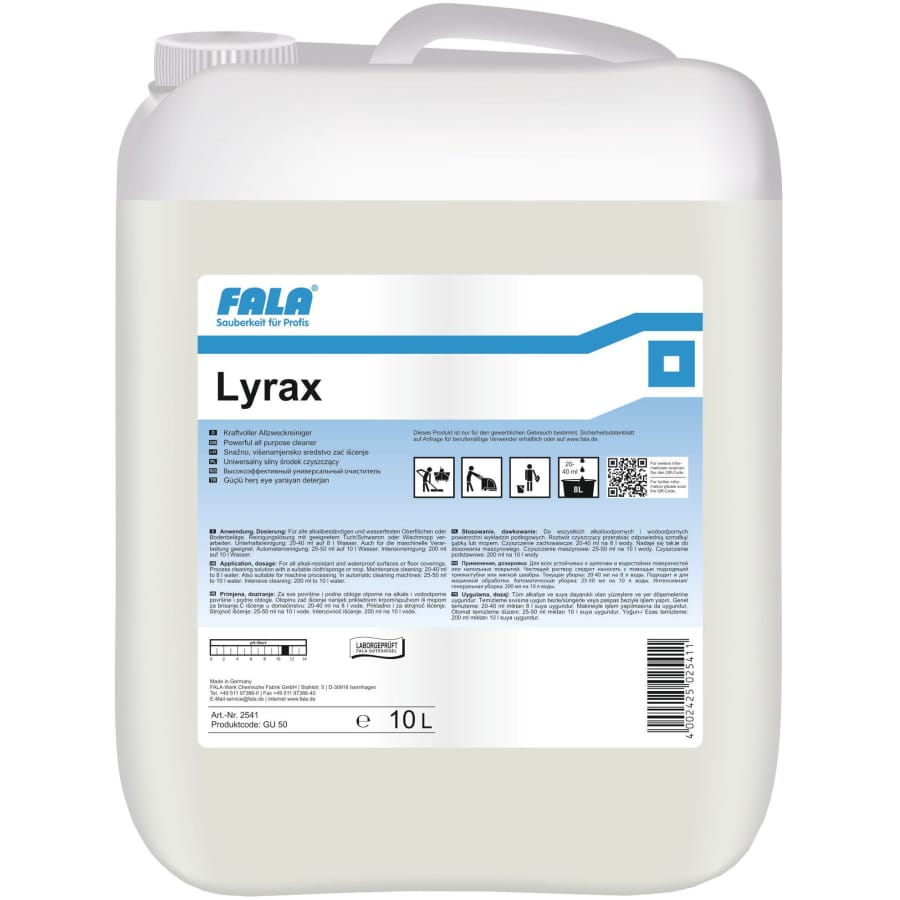 FALA Lyrax Allzweckreiniger 10 Liter Kanister