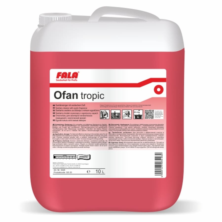 FALA Ofan tropic Sanitärreiniger 10 Liter Kanister