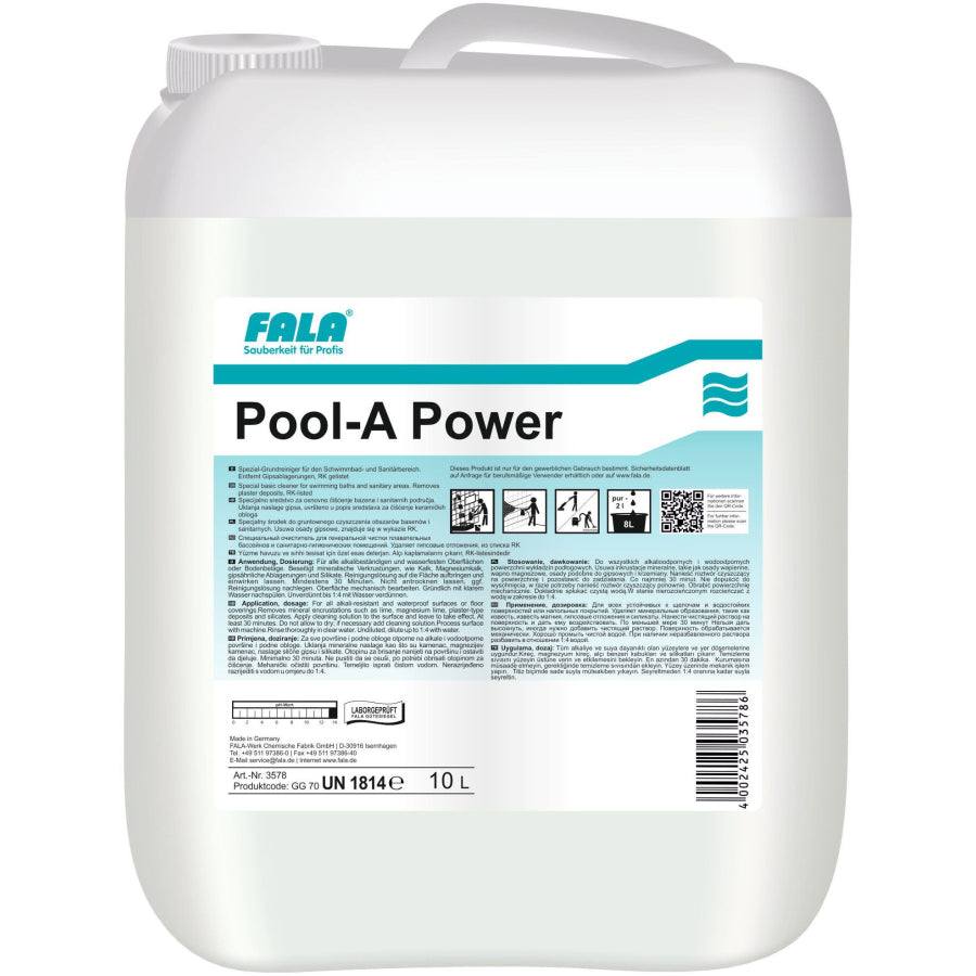 FALA Pool-A Power Schwimmbadreiniger 10 Liter Kanister