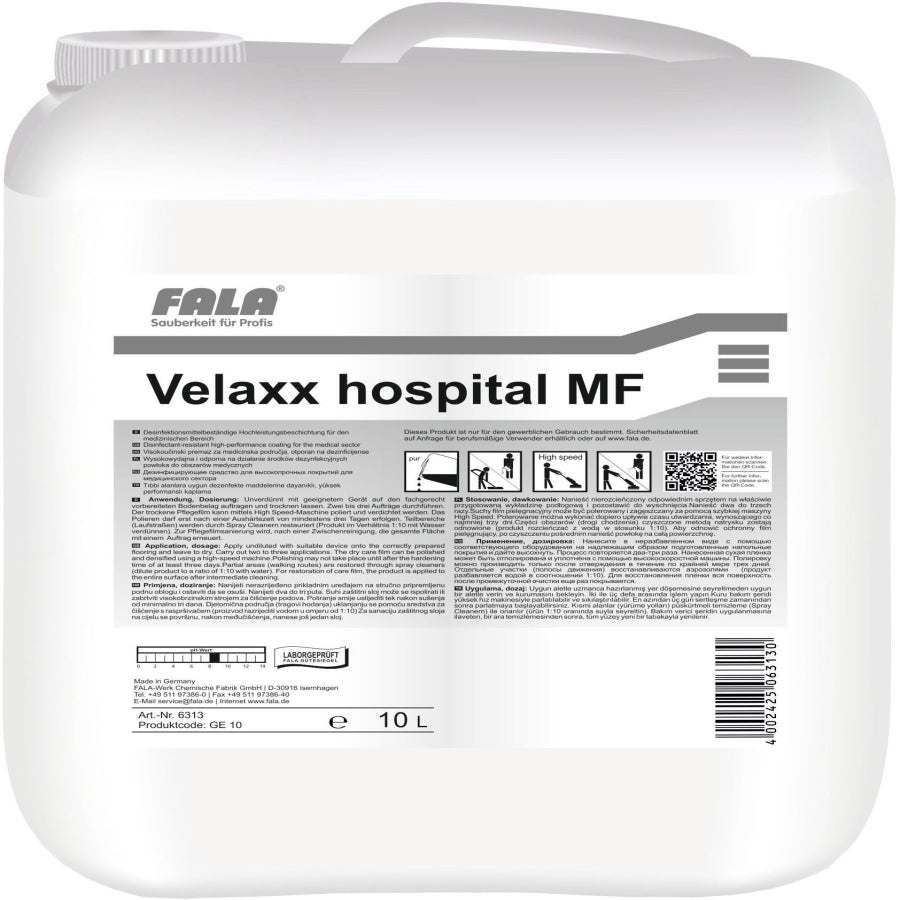 FALA Velaxx hospital MF Hartbeschichtung 10 Liter Kanister