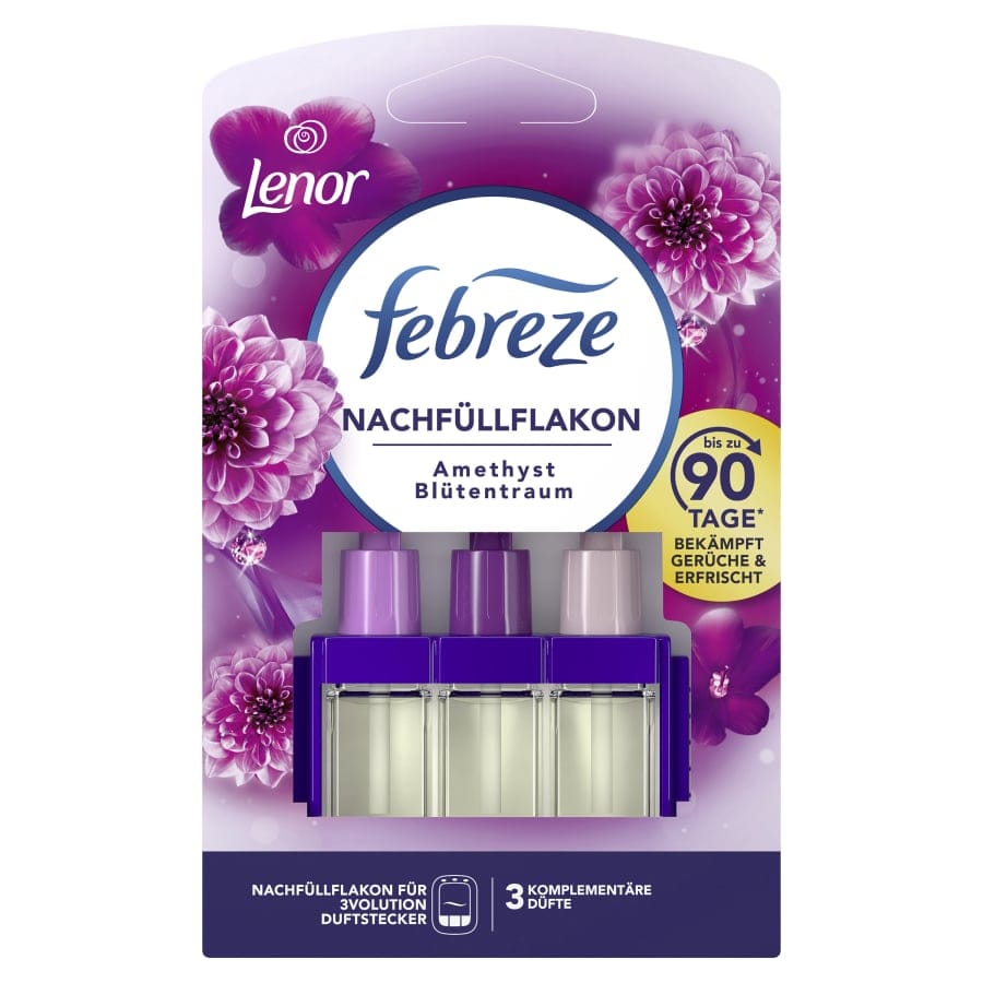 Febreze 3Volution Duftstecker Nachfüllflakton, Lenor Amethyst