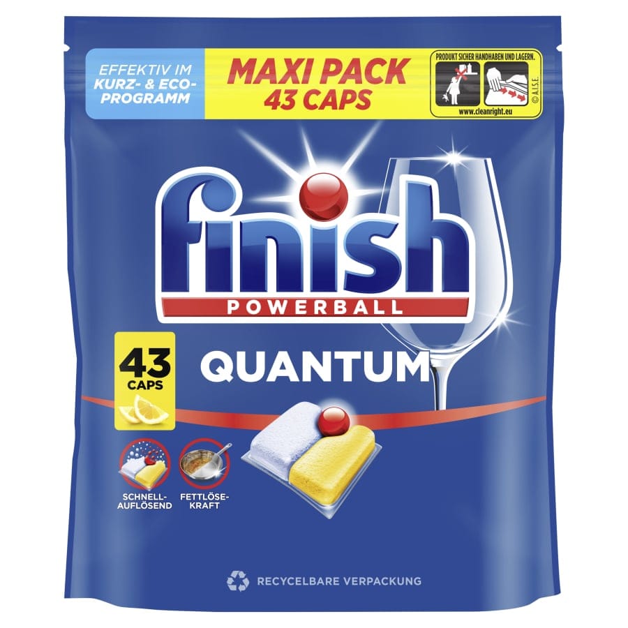 finish Quantum Maxi Pack Spülmaschinentabs Citrus