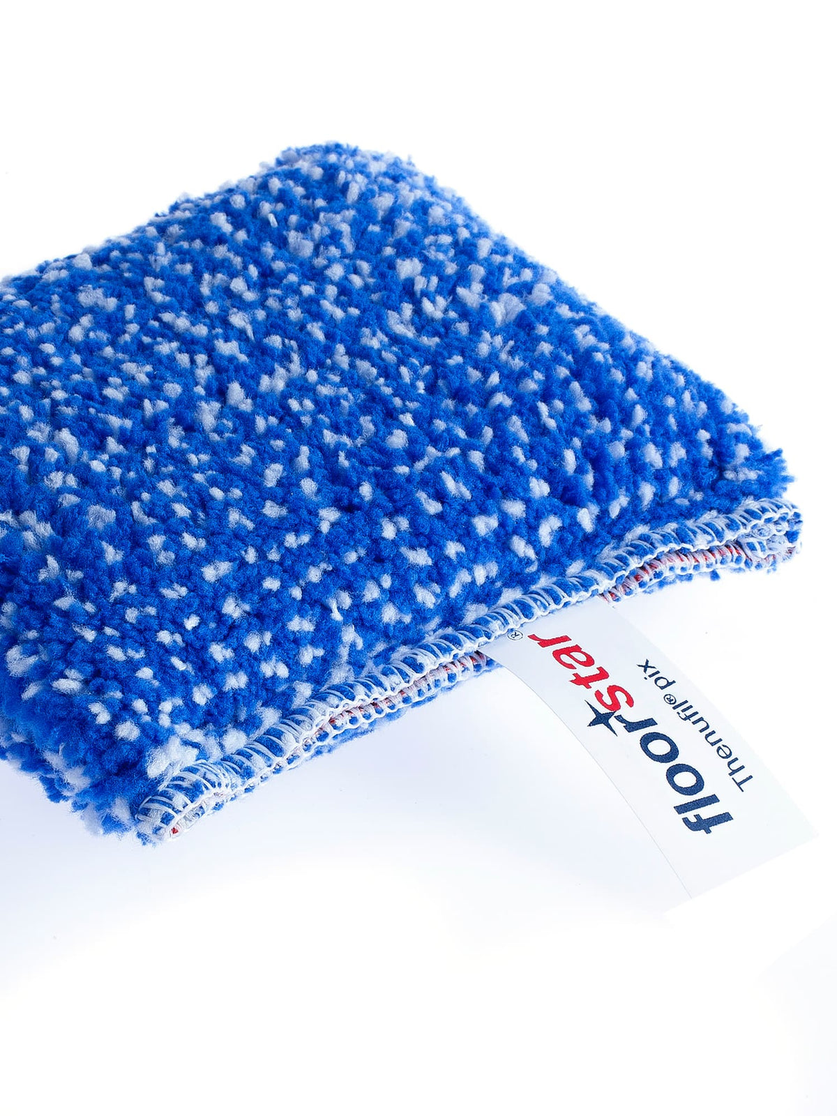 Detailansicht des floorstar Microfaserschwamms Thenufil Pix in Blau