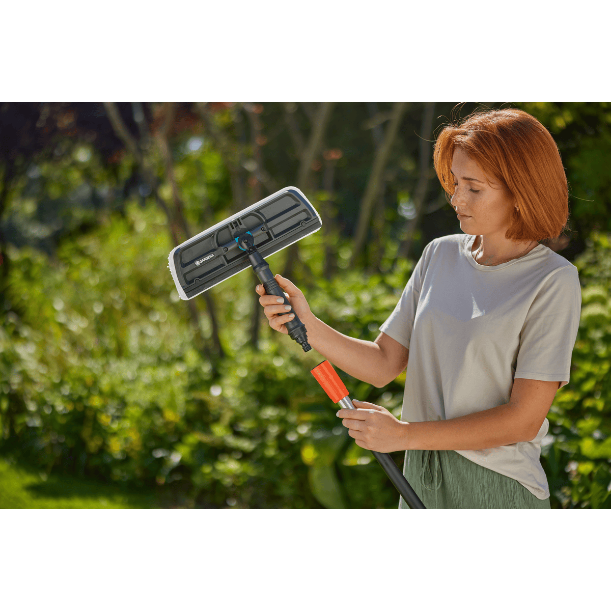 Gardena Cleansystem Fensterwischer mit Wasseranschluss