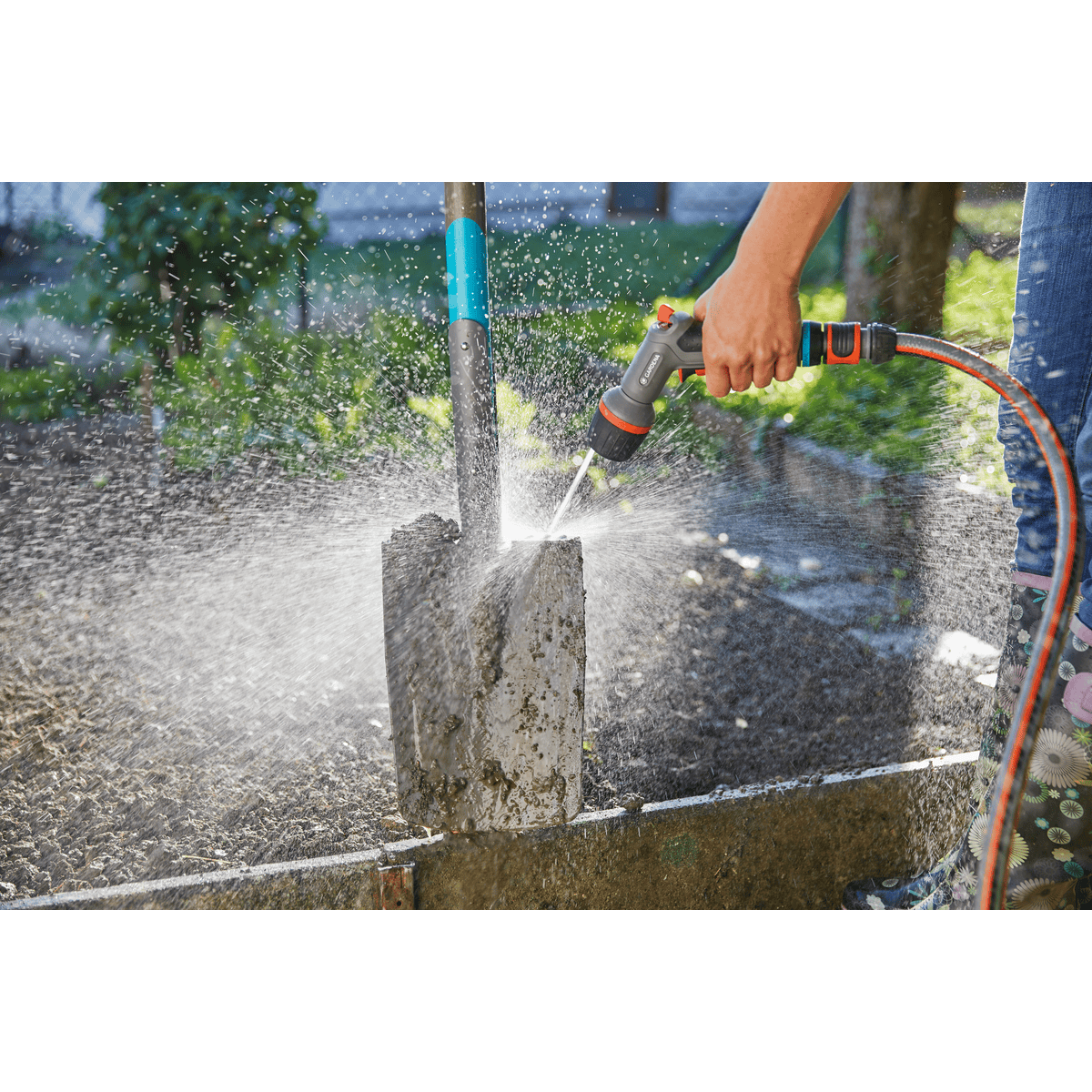 Gardena Comfort Multi-Reinigungsspritze mit Pulse Jet