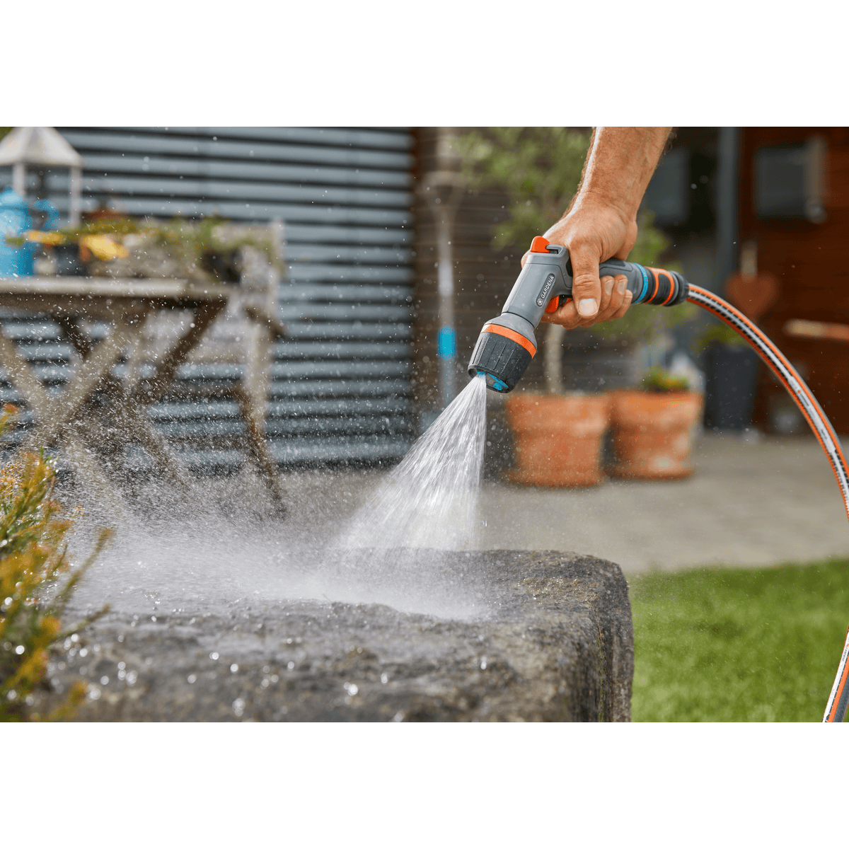 Gardena Comfort Multi-Reinigungsspritze mit Pulse Jet