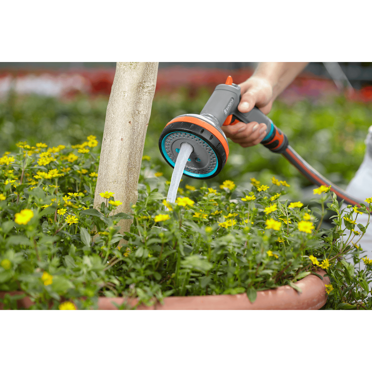 Gardena Comfort Multibrause, 5 Sprühbilder