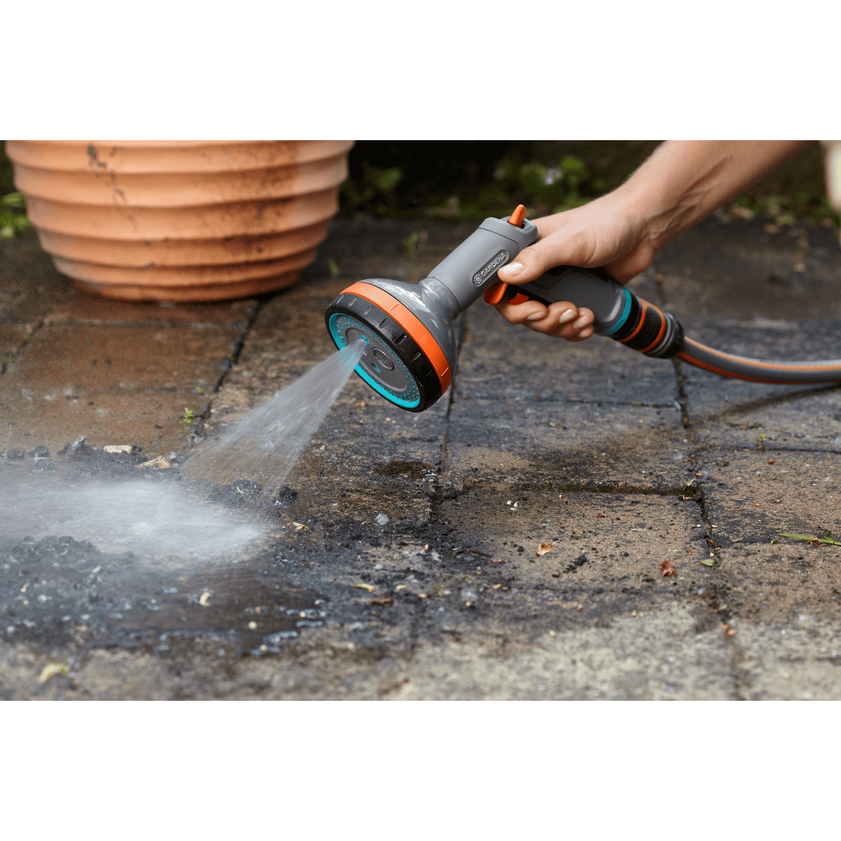 Gardena Comfort Multibrause, 5 Sprühbilder
