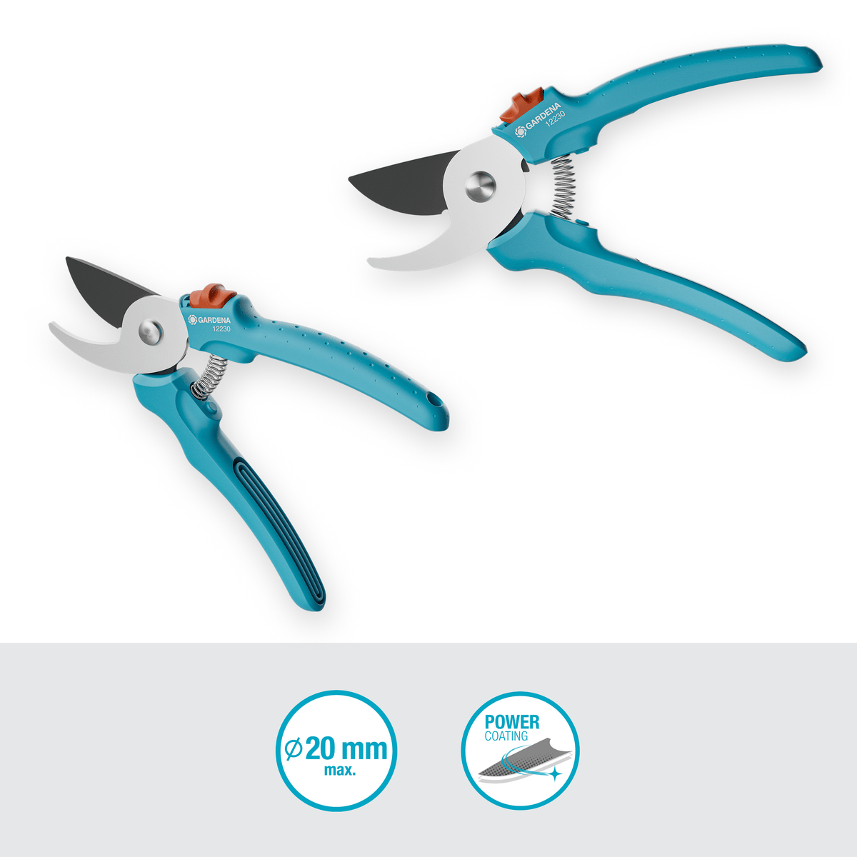 Gardena Gartenschere EasyCut, Bypass, 20 mm