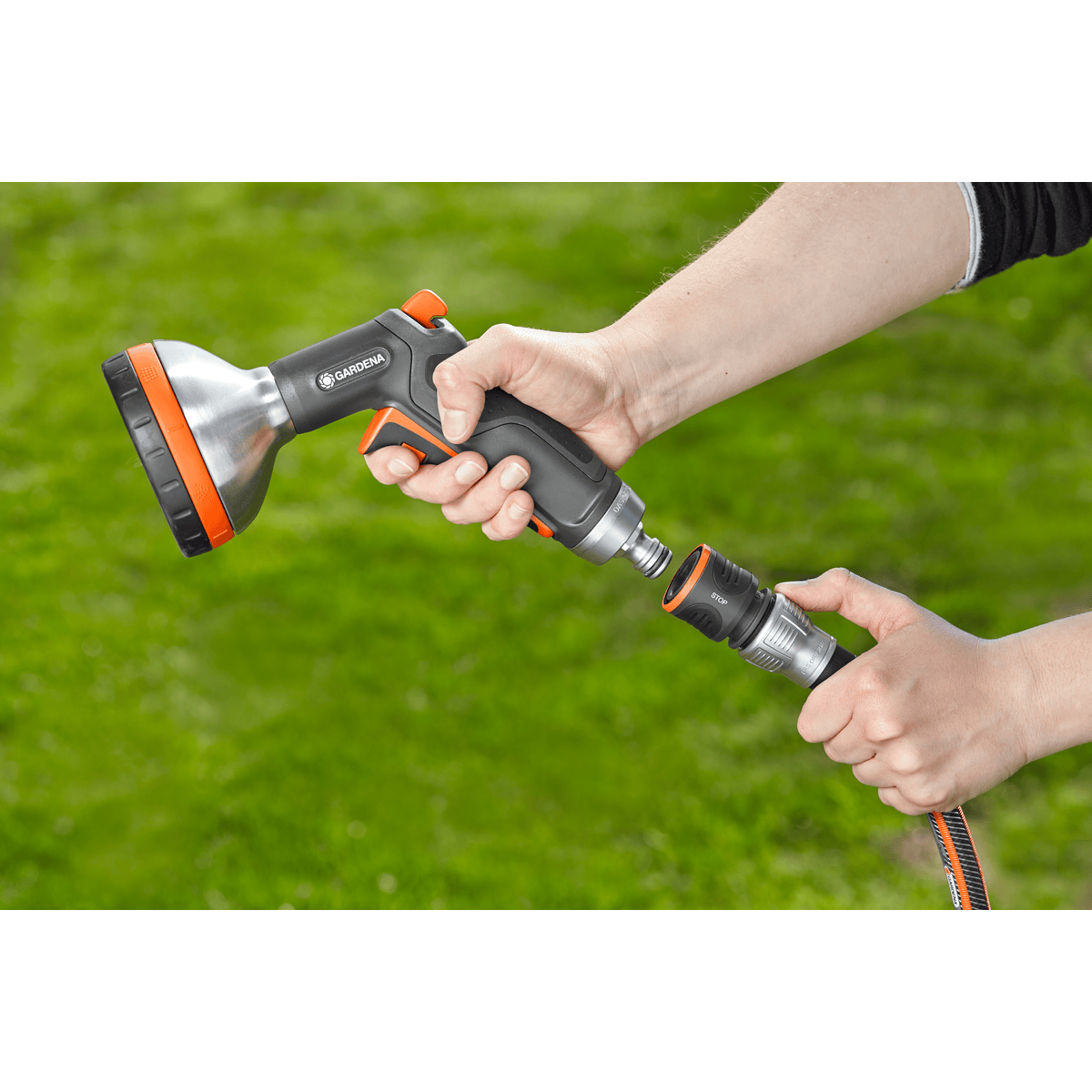 Gardena Premium Wasserstop aus Metall