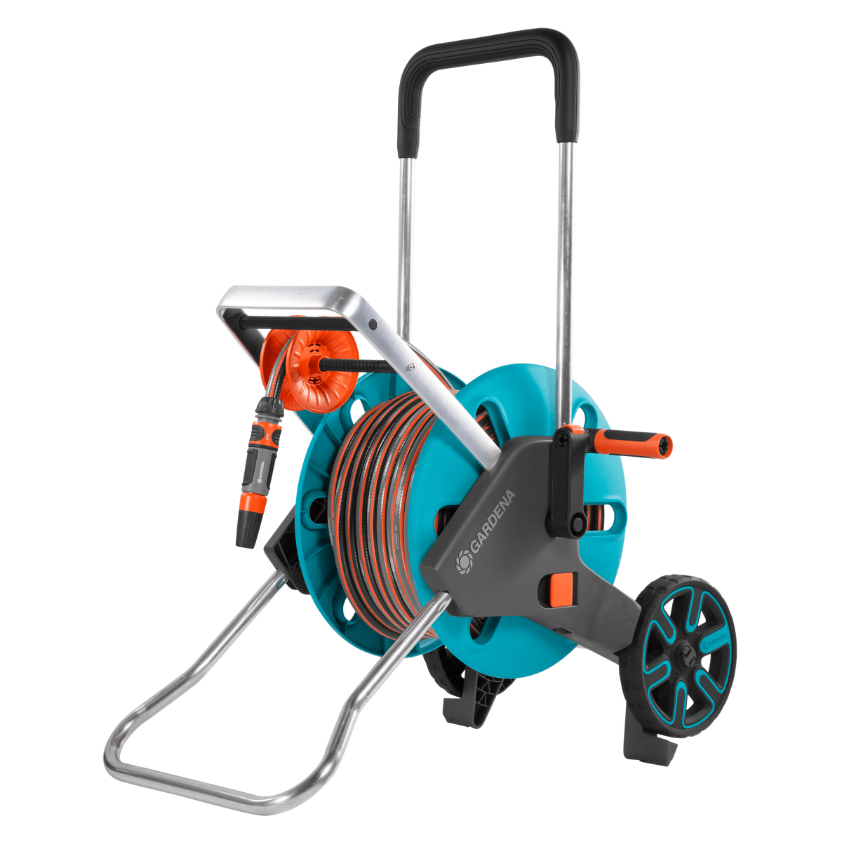 Gardena Schlauchwagen CleverRoll M Easy Set mit 20 m Comfort FLEX Schlauch