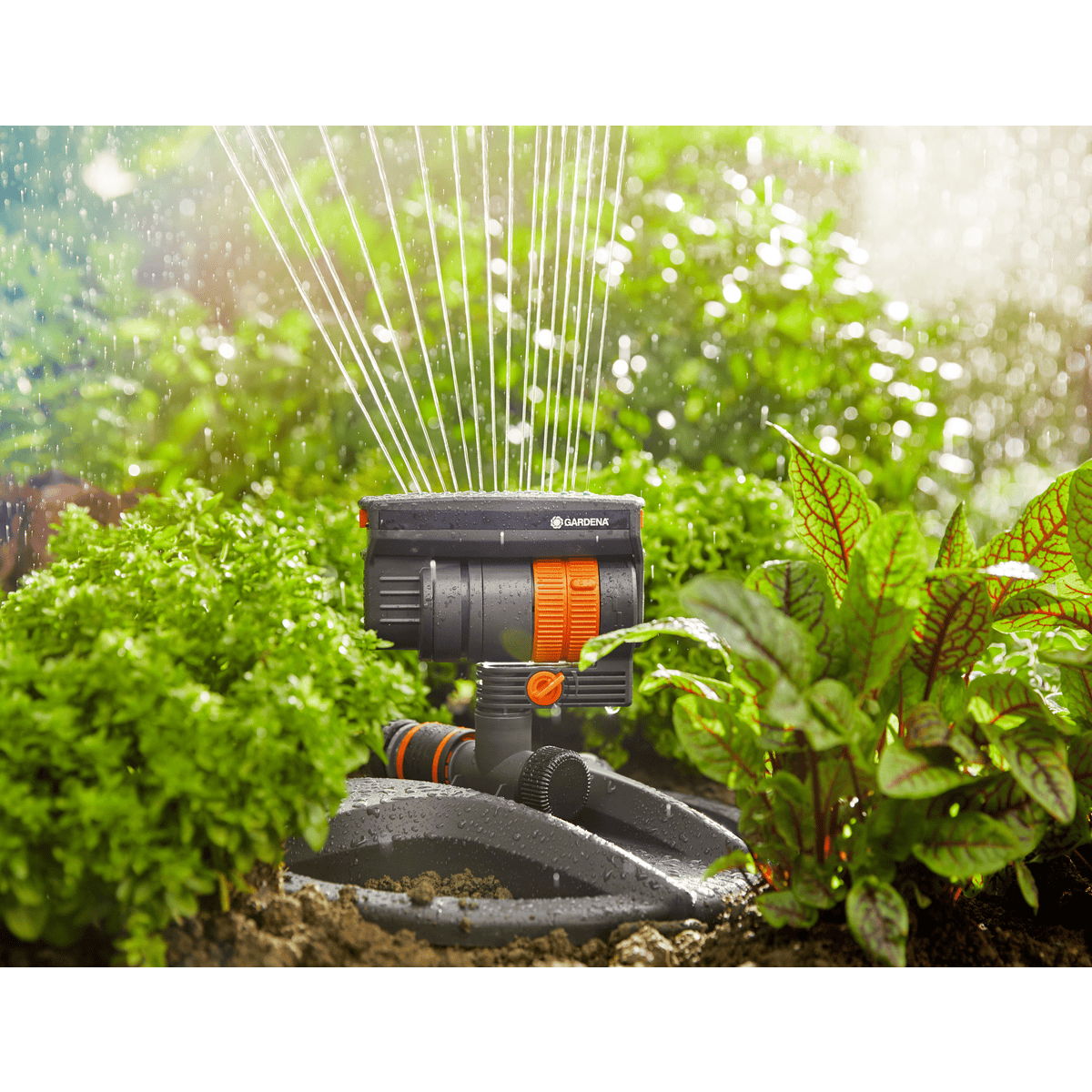 Gardena Viereckregner AquaZoom compact und AquaZoom M