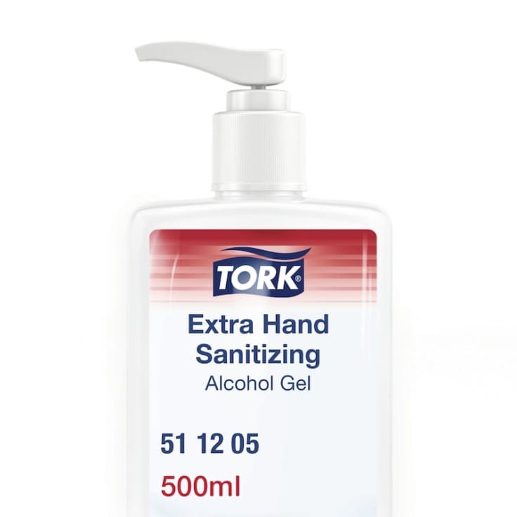 Tork Extra Händedesinfektionsgel Alkohol Händehygiene