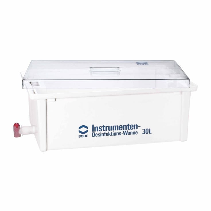 Hartmann Bode Desinfektionswannen Sieb transparent Instrumentenaufbereitung