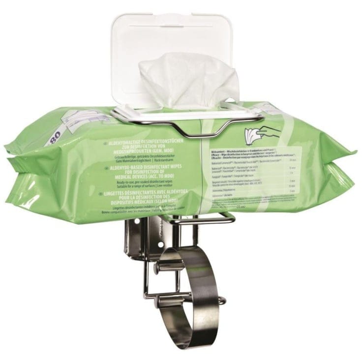 Hartmann Bode Flow-Pack Wandhalter Edelstahl