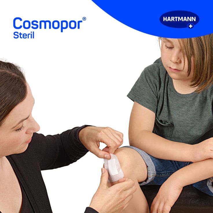 Hartmann Cosmopor Steril Wundverband hypoallergen