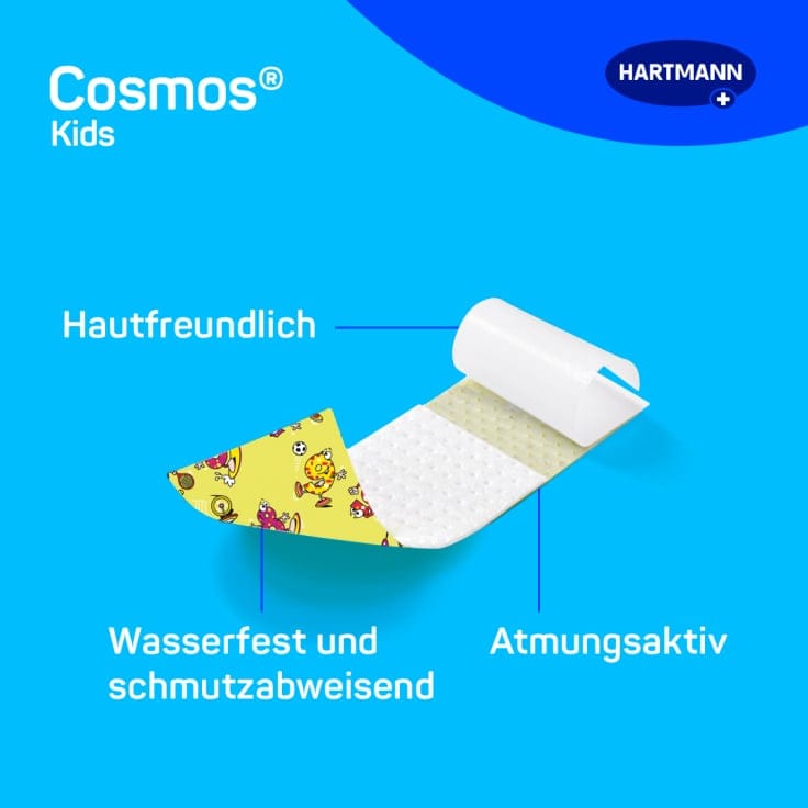 Hartmann Cosmos Kids Kinderpflaster Tiermotive schmutzabweisend
