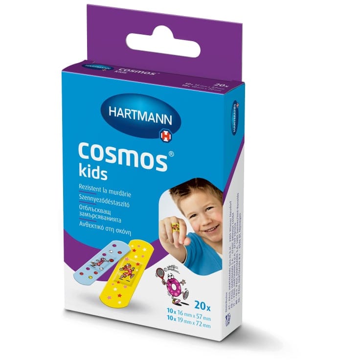 Hartmann Cosmos Kids Kinderpflaster Tiermotive schmutzabweisend