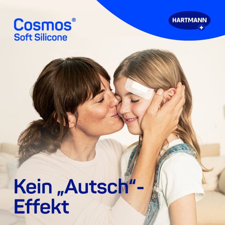 Hartmann Cosmos soft silicone Pflasterstrips hautschonend
