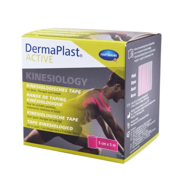 Hartmann DermaPlast ACTIVE Kinesiology Tape pink 5 m · 421901