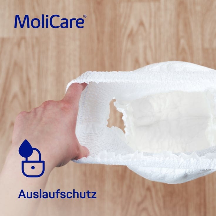 Hartmann MoliCare Premium Mobile Inkontinenzslip 6 Tropfen Anziehhilfe