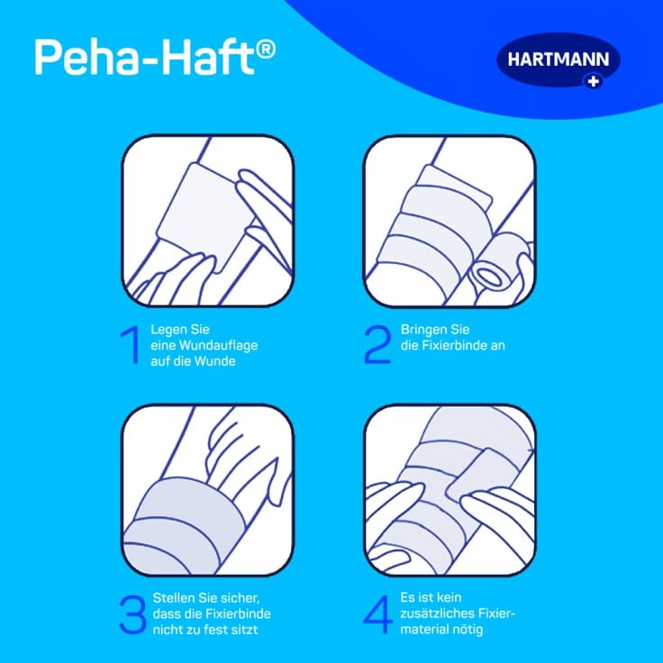 Hartmann Peha-haft Fixierbinde selbsthaftend latexfrei