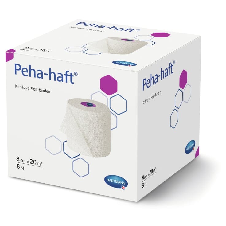 Hartmann Peha-haft Fixierbinden latexfrei selbsthaftend 8 Stück Lose