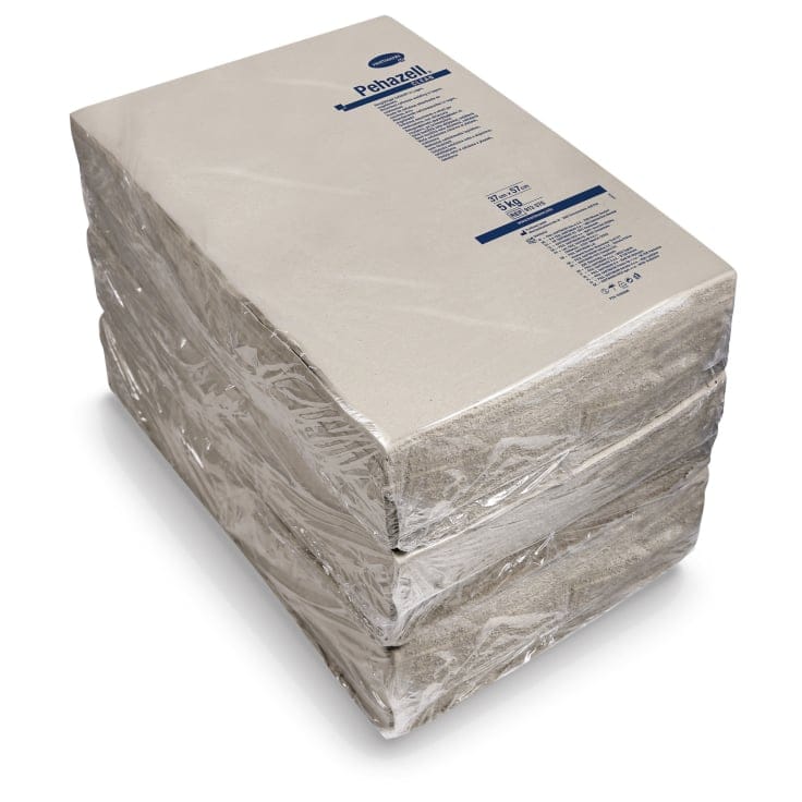 Hartmann Pehazell Clean Zellstoff ungebleicht für Pflege 15 Kg 37 X 57 cm