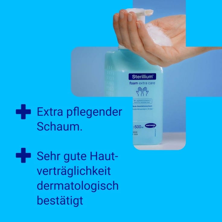 Hartmann Sterillium foam extra care Desinfektionsschaum Händedesinfektion