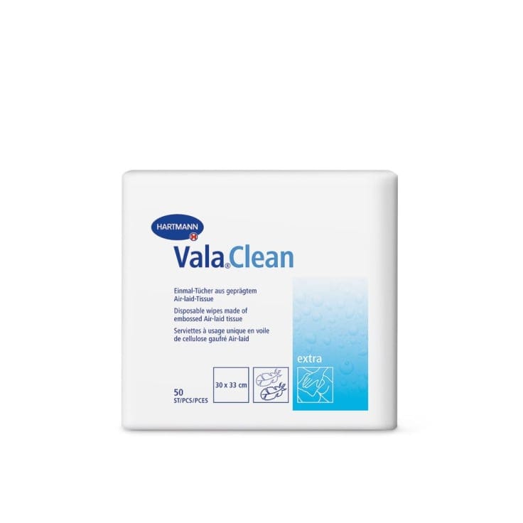 Hartmann ValaClean extra Einmal-Tücher Airlaid Zellstoff Hygiene Pflege
