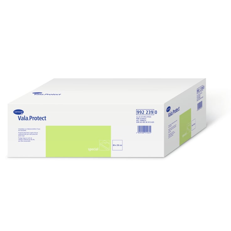Hartmann ValaProtect special Schutzlaken wasserdicht Krankenunterlagen 80 x 175 cm 100 stueck