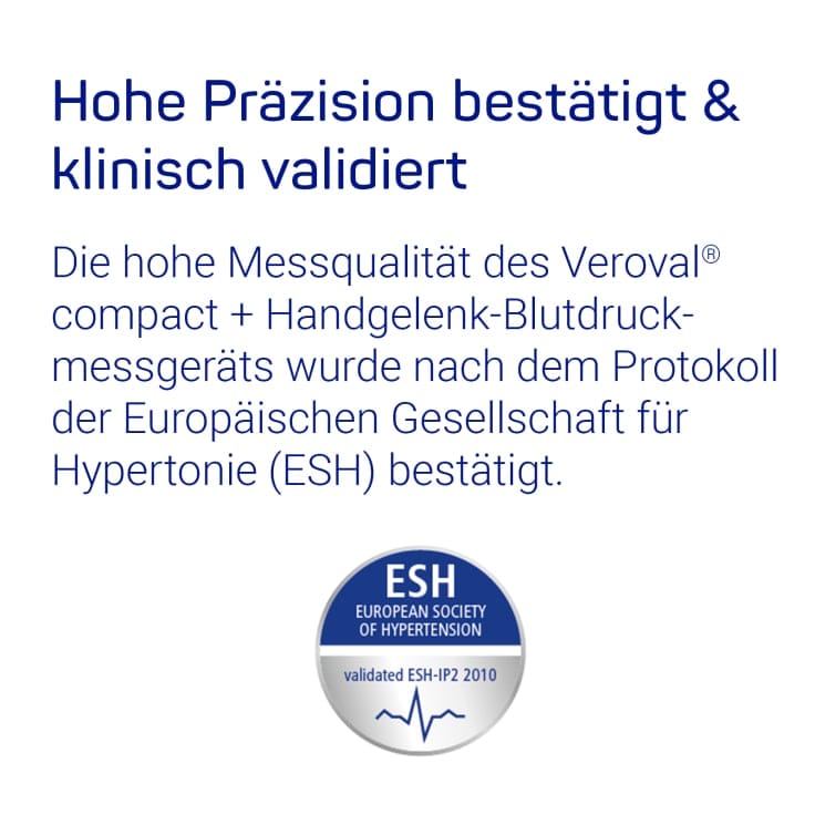 Hartmann Veroval COMPACT Plus Handgelenk Blutdruckmessgerät