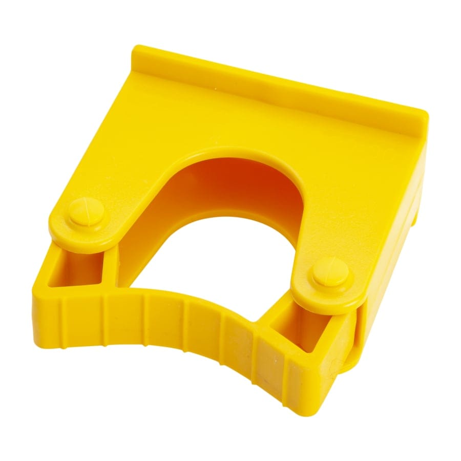 Haug Ersatz-Stielhalterung für Alu-Geräteleiste Gelb Masse B X H X T 70 X 35 X 75 mm