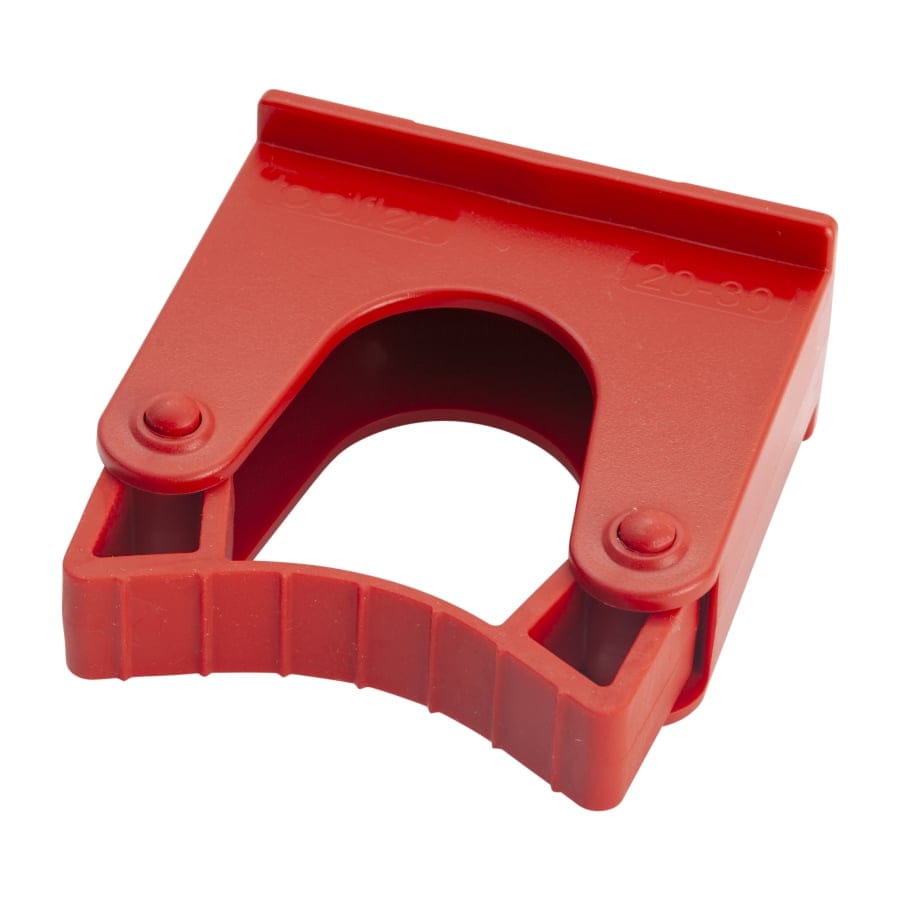 Haug Ersatz-Stielhalterung für Alu-Geräteleiste Rot Masse B X H X T 70 X 35 X 75 mm