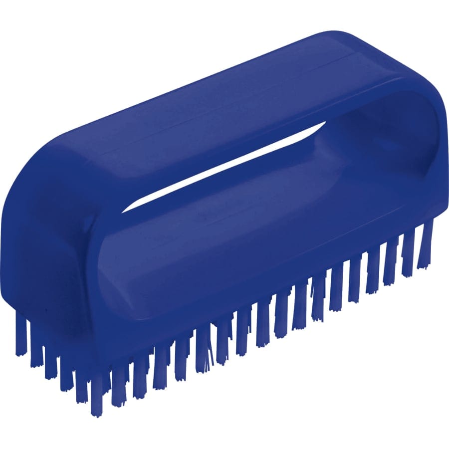 Haug Nagelbürste mit Bügel, HACCP Blau