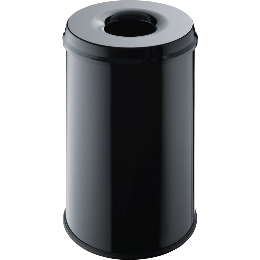 helit Sicherheitspapierkorb the guardian, 30 Liter schwarz