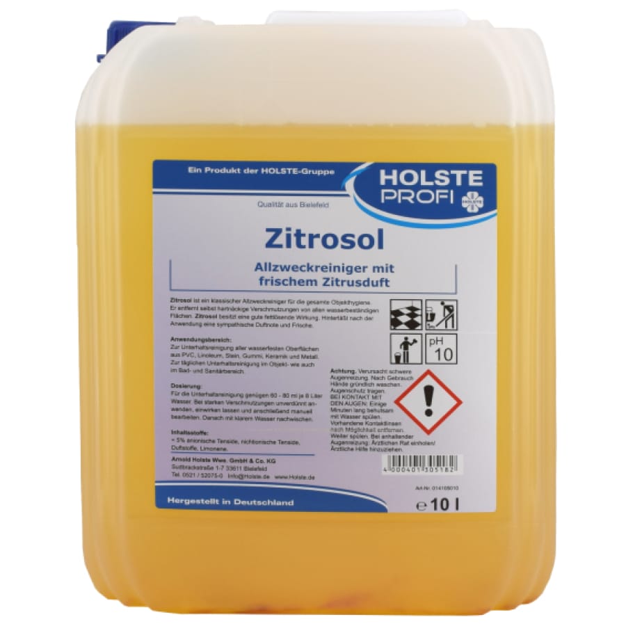 HOLSTE Zitrosol (A 305) Allzweckreiniger 10 l Kanister