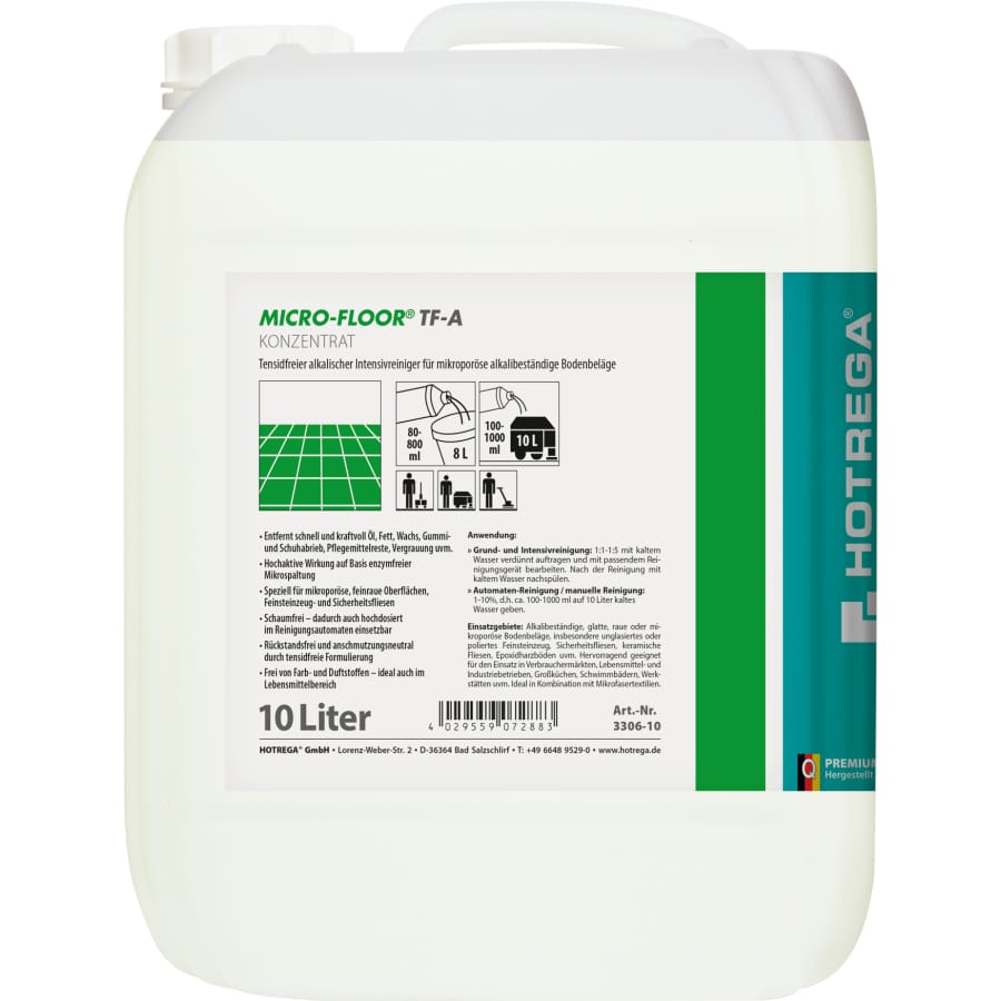 HOTREGA PROFESSIONAL Micro-Floor TF-A Bodenreiniger