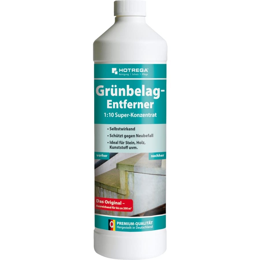 HOTREGA Grünbelag-Entferner 1000 ml Flasche